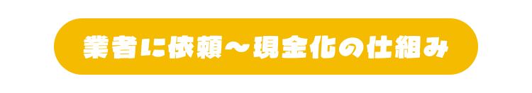 業者に依頼〜現金化の仕組み